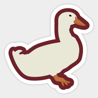 Duck by Courtney Graben Sticker